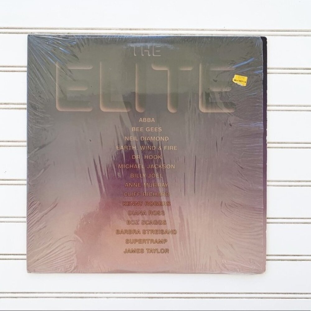 The Elite 12 Inch Vinyl Record Album 1981 Bee Gees Michael Jackson ABBA